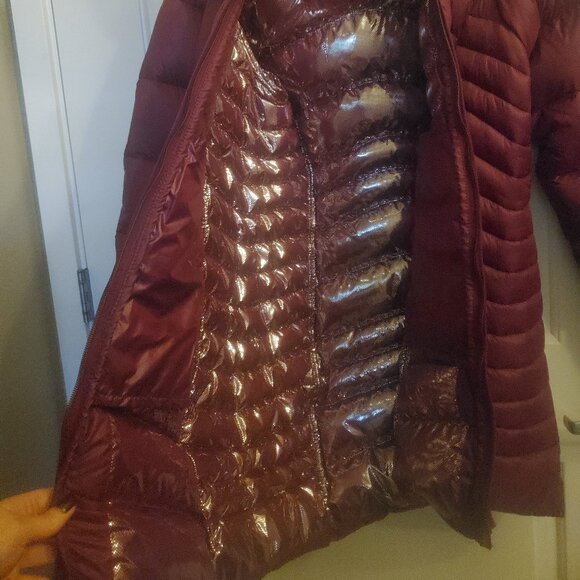 Columbia Autumn Park Down Mid Jacket in Marionberry - Picture 9 of 14